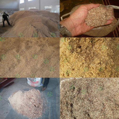 After Crushing (ready raw materials for briquetting) 